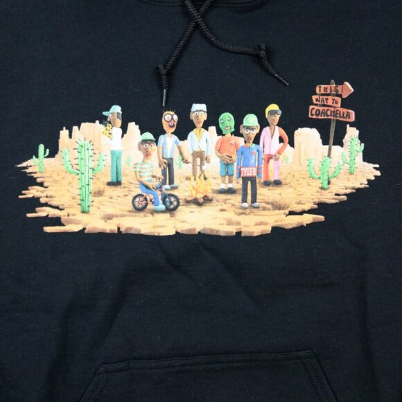 Tyler The Creator Coachella Hoodie Men Large Claymation Amex Exclusive Golf 2024 - Picture 6 of 12
